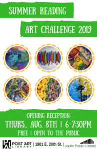 Summer Reading Art Challenge 2019 Artists' Reception