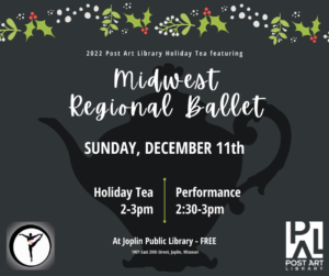 2022 Post Art Library Holiday Tea