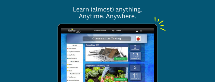 Universal Class Learn from over 600 online courses