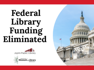 Federal Library Funding Eliminated by Executive Order