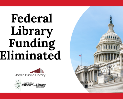 Federal Library Funding Eliminated