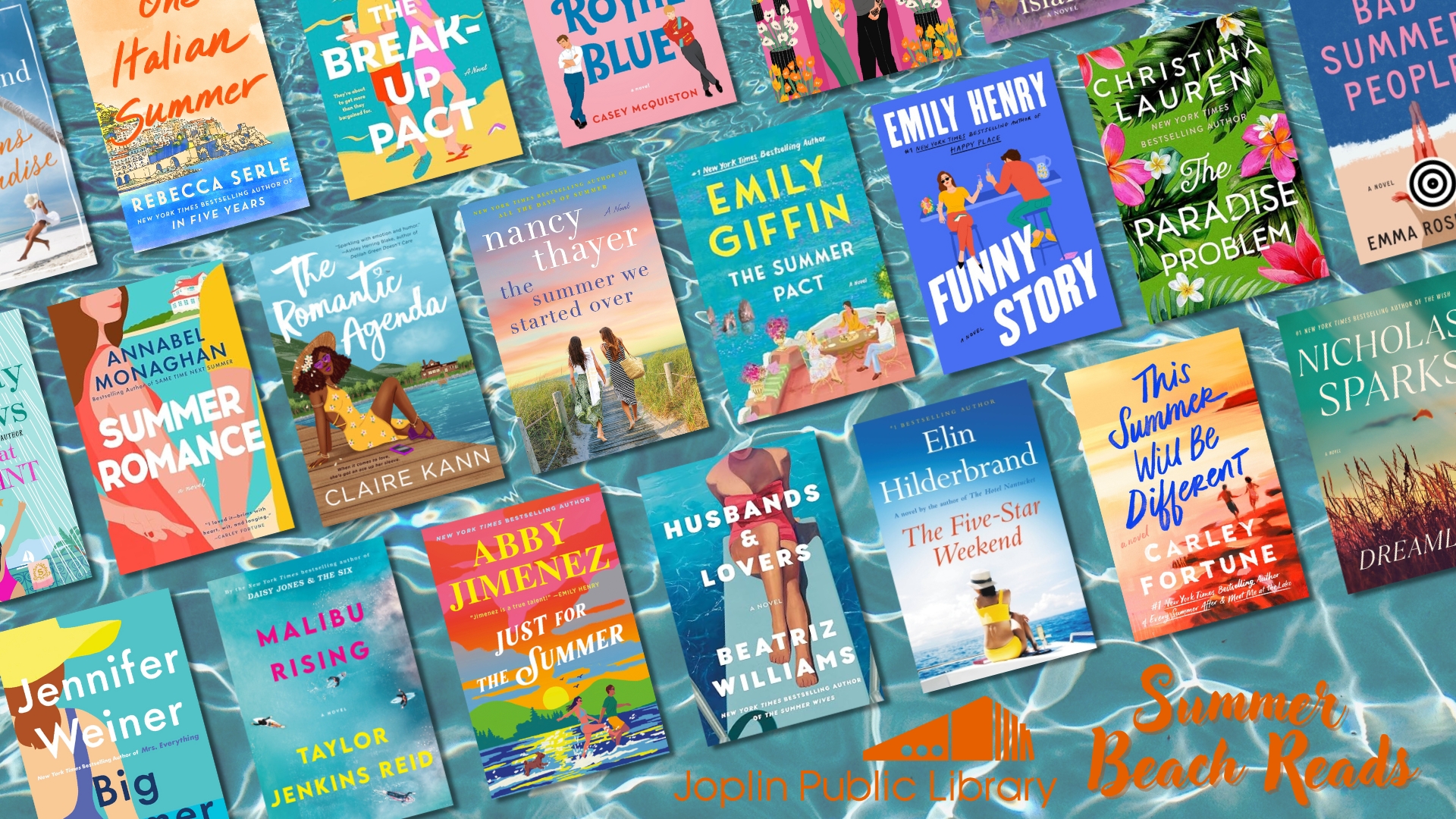 Summer Beach Reads - Joplin Public Library