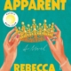 Cover image of The Heir Apparent. Features two hands holding a crown. Sea green background.